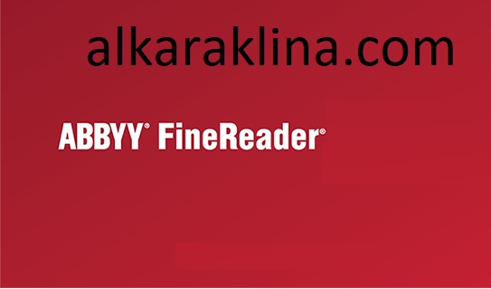 ABBYY FineReader متصدع