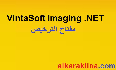 VintaSoft Imaging .NET + مفتاح الترخيص تحميل 